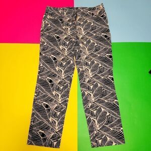 2/$20 Ann Taylor Loft original ankle zebra pattern dress pant